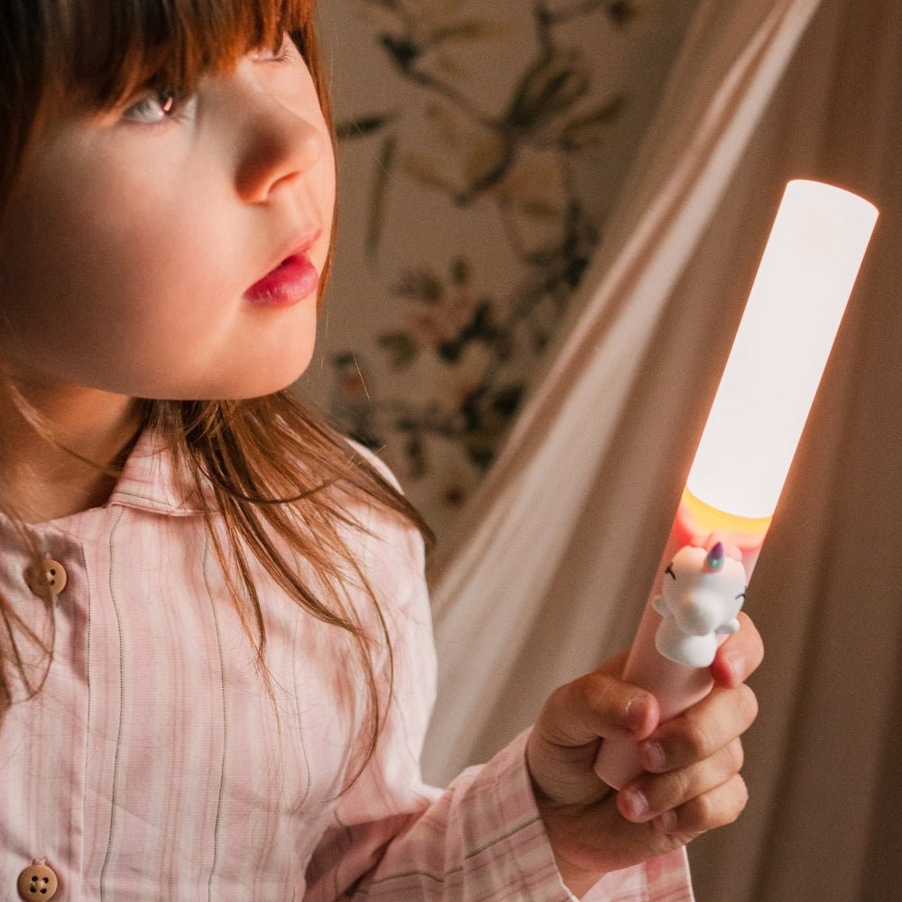 Zoo Light Unicorn - Einhorn 3-in-1 Kinderlampe: Nachtlicht, Leselampe & Lauflicht - Little Baby Pocket