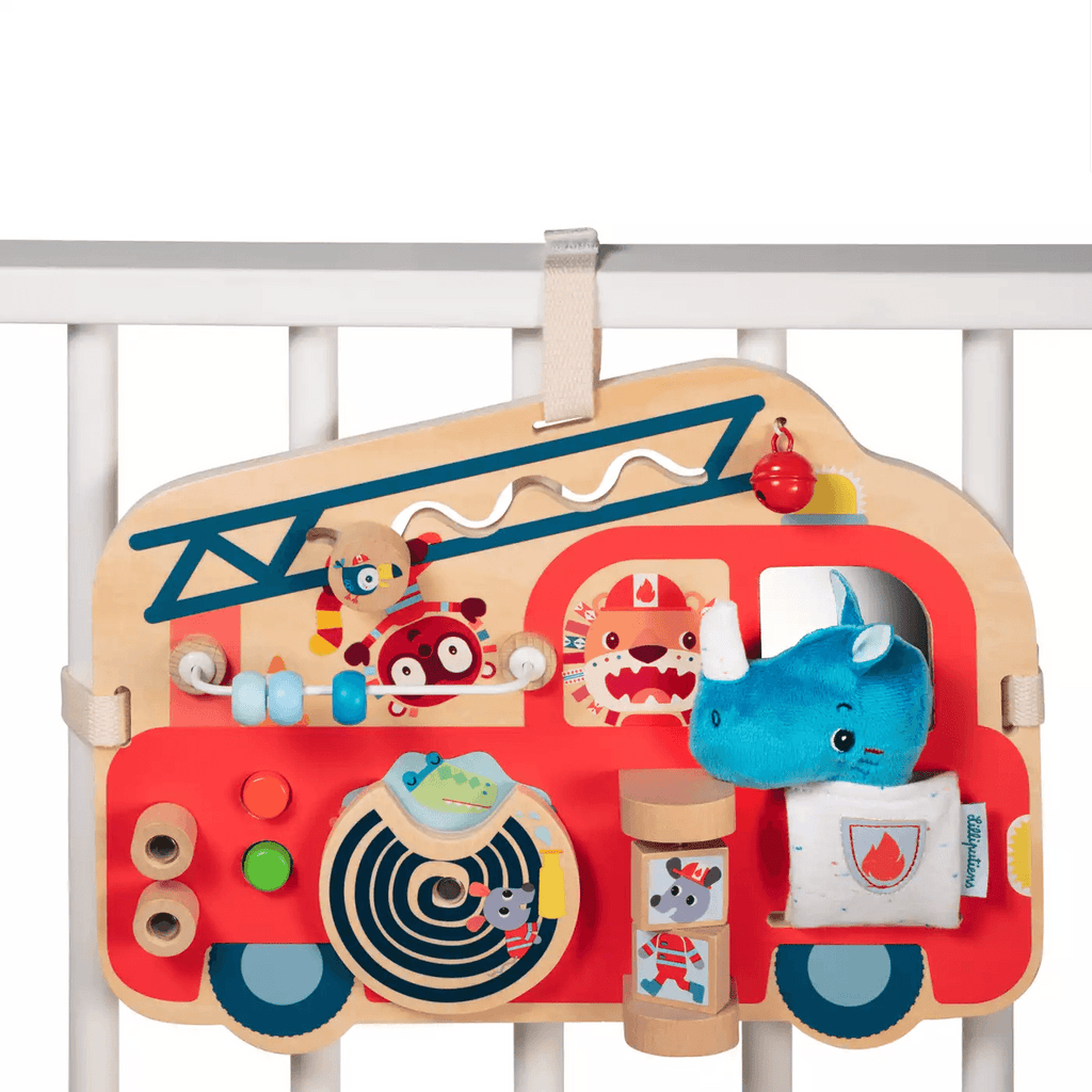 Aktivitätentafel "Feuerwehrauto" - Little Baby Pocket