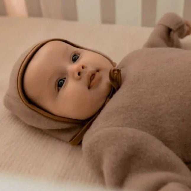 Babymütze Merinowolle - Little Baby Pocket