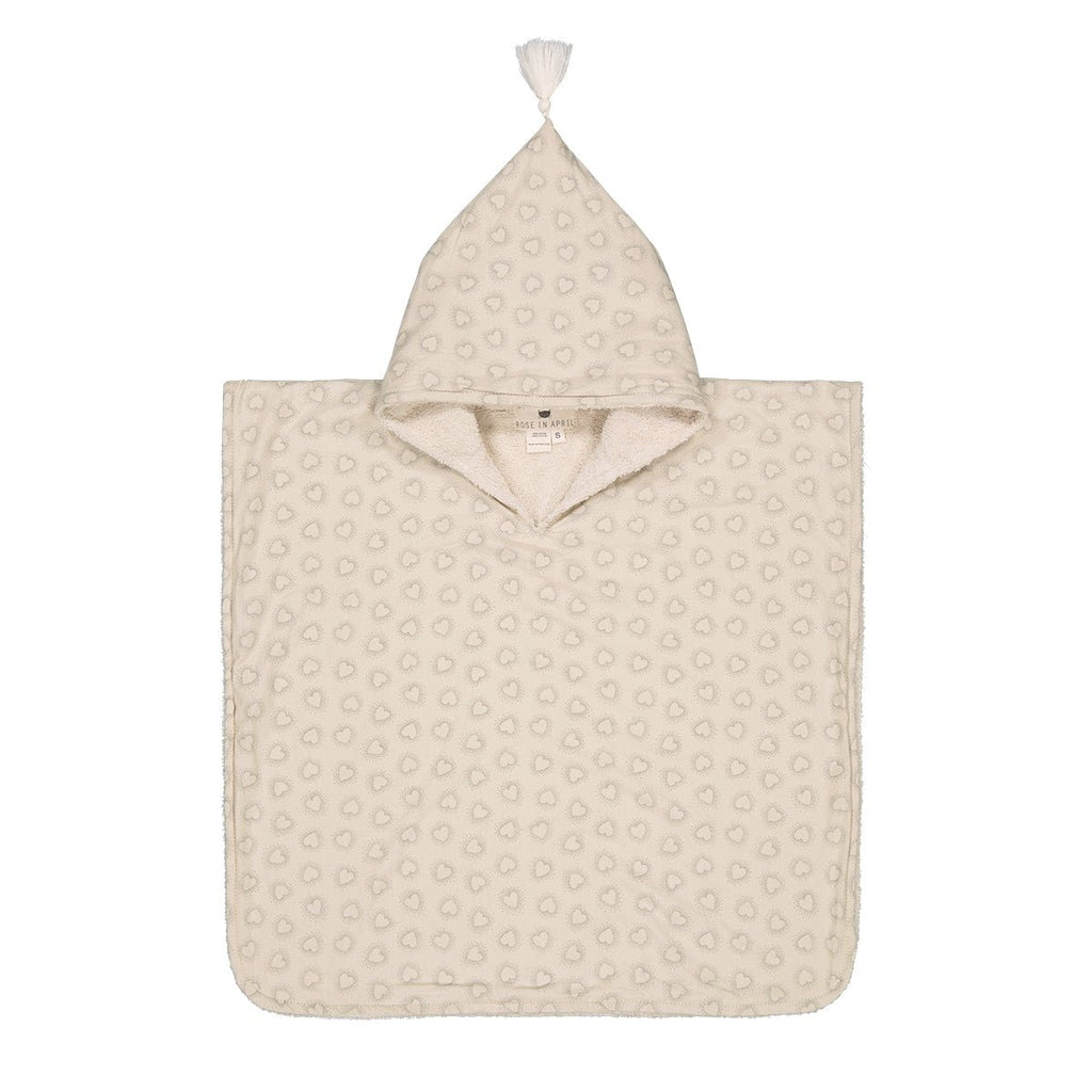 Badeponcho "Pepito Dotted Heart" - Little Baby Pocket