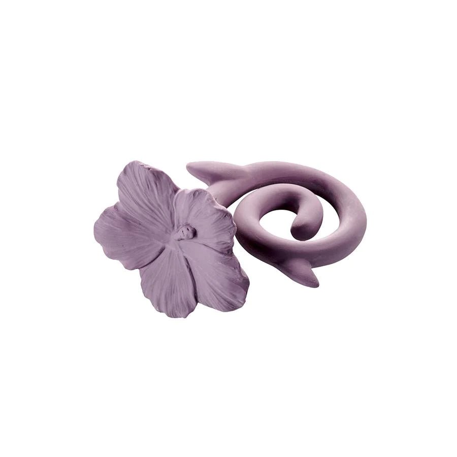 Beißring "Hawaii Flower Purple" - Little Baby Pocket