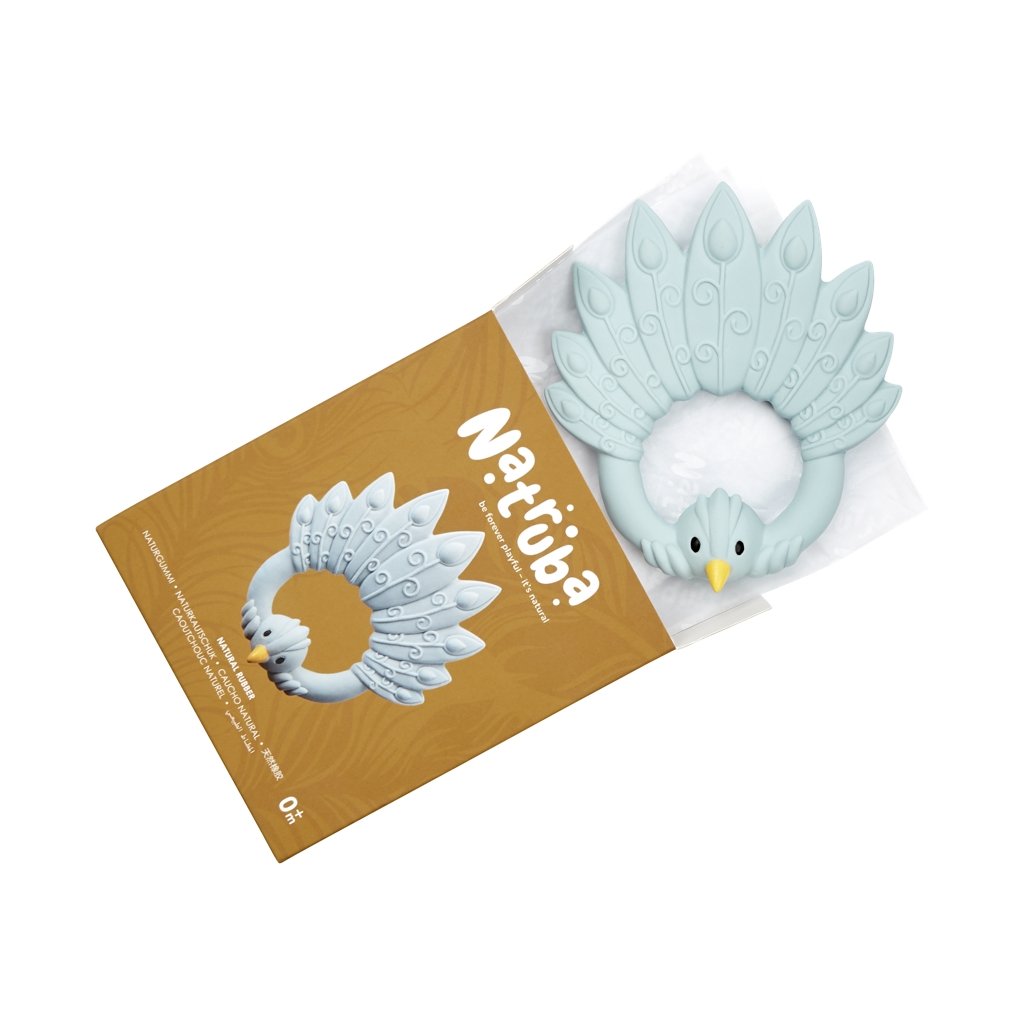 Beißring "Peacock" - Little Baby Pocket