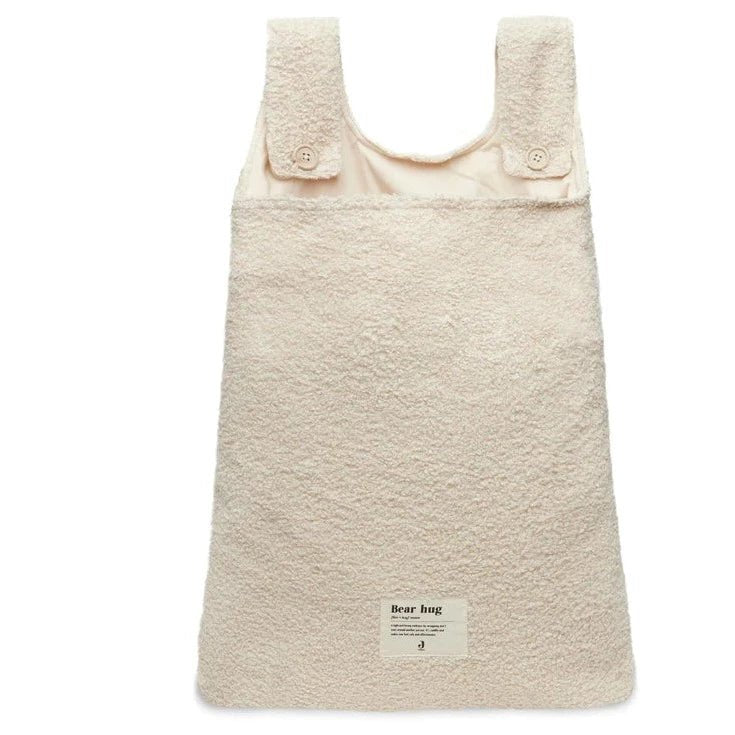 jollein aufbewahrung Bettaufbewahrungstasche Teddy - Cream White