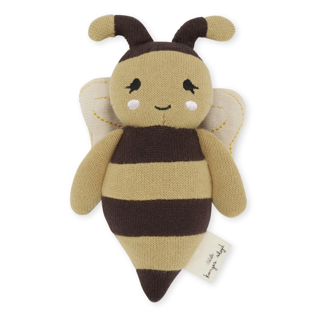 Bio Strickrassel "Mini Bee Brown" - Little Baby Pocket