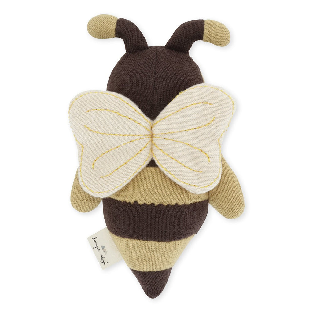 Bio Strickrassel "Mini Bee Brown" - Little Baby Pocket
