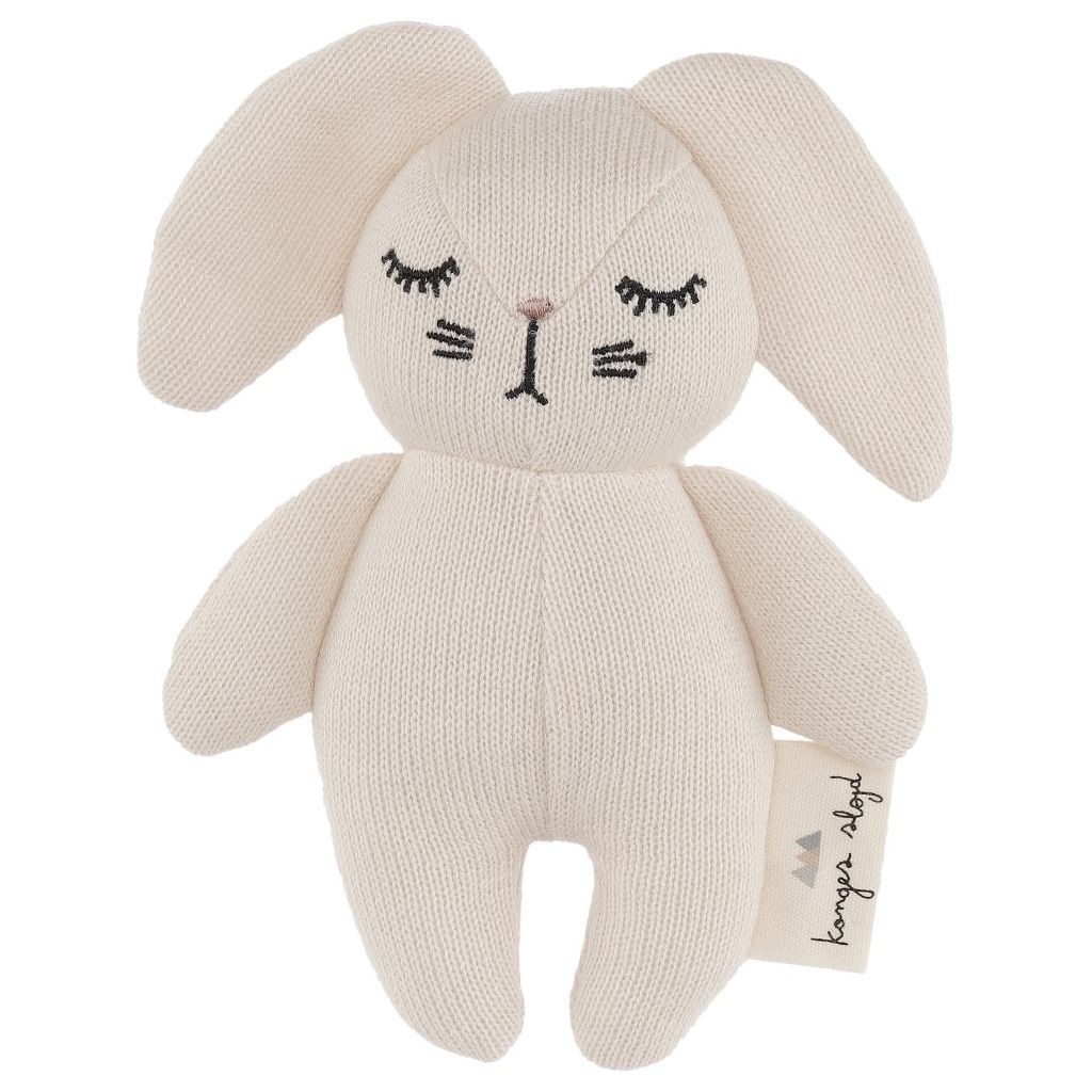 Bio Strickrassel "Mini Rabbit Off White" - Little Baby Pocket