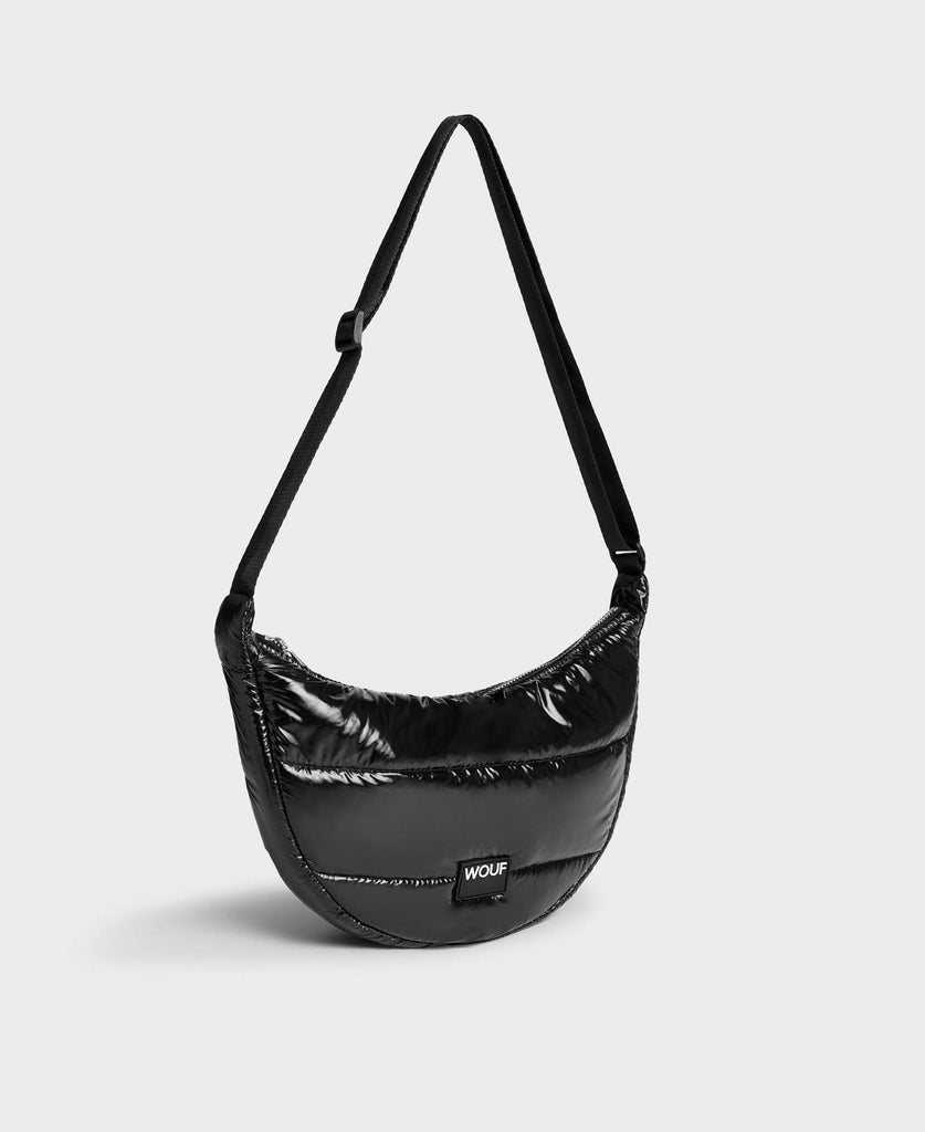 Crossbody Bag "BLACK GLOSSY" - Little Baby Pocket