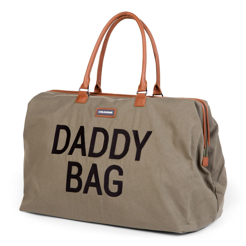 Daddy Bag Wickeltasche "Canvas Khaki" - Little Baby Pocket