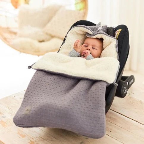 Fußsack für Autositz Kinderwagen - Bliss Knit - Little Baby Pocket
