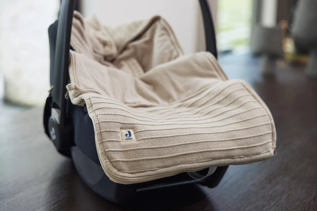 Fußsack für Autositz & Kinderwagen - Pure Knit - Little Baby Pocket