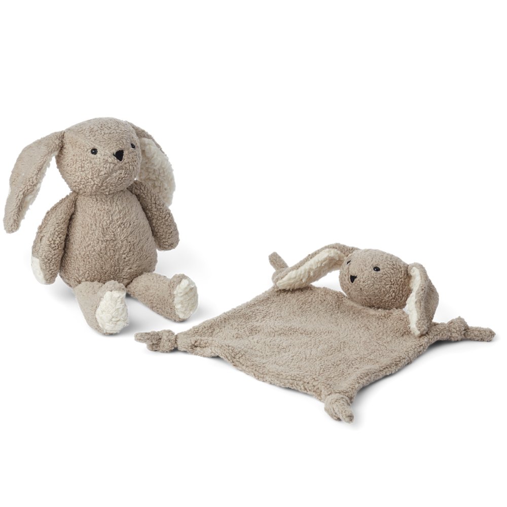 Geschenkset Ted Rabbit Pale Grey - Little Baby Pocket