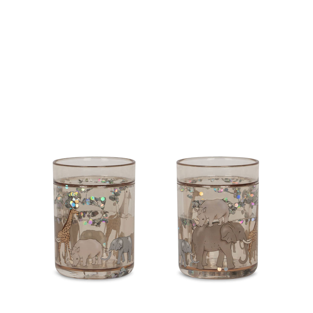 Glitzerbecher 2er Set Safari - Little Baby Pocket