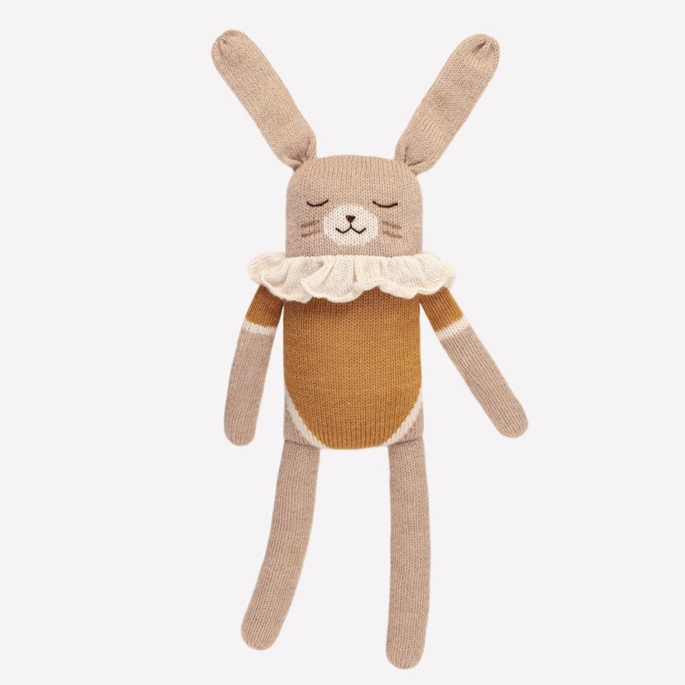 Großes Kuscheltier "Bunny Ochre Bodysuit" - Little Baby Pocket