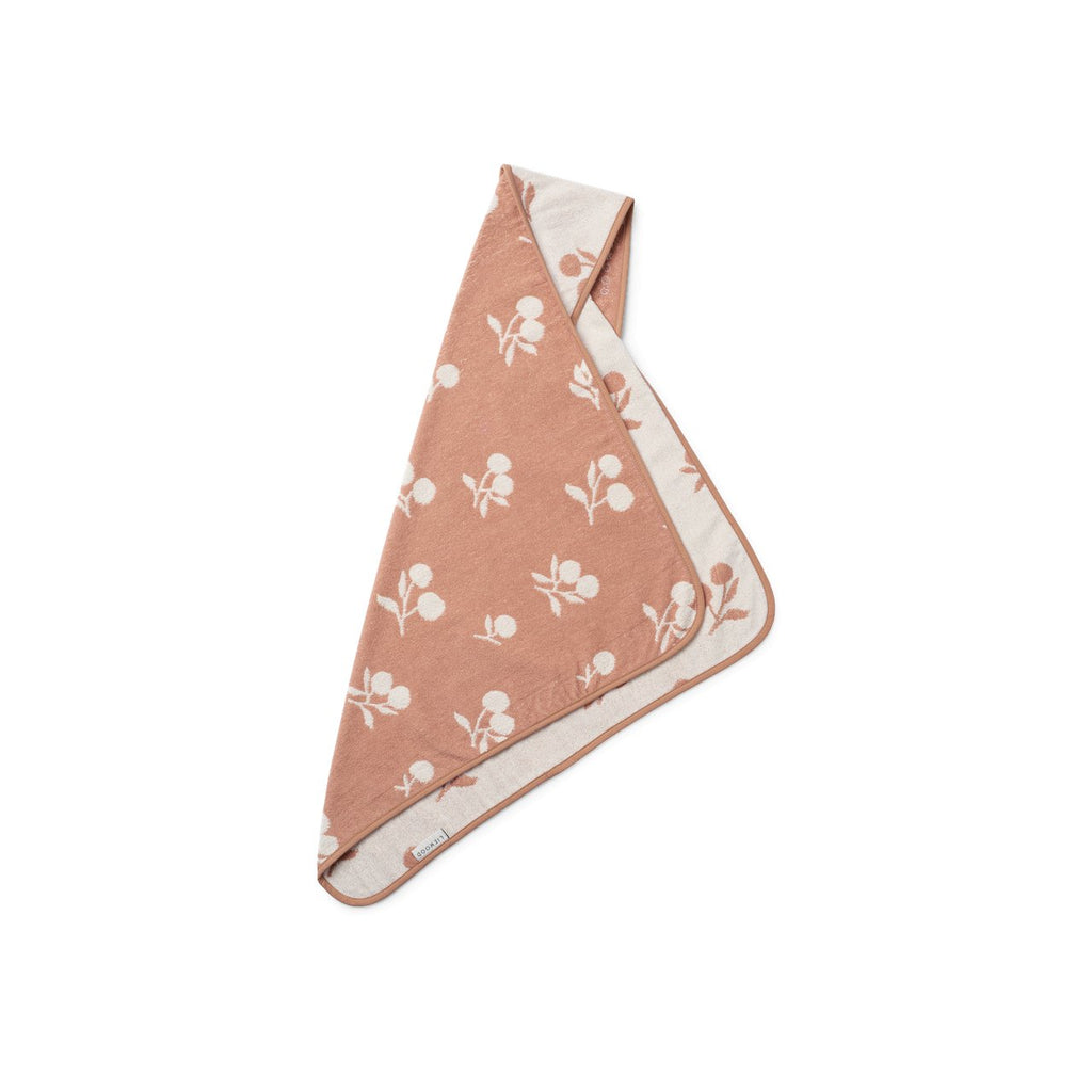 Handtuch mit Kapuze "Alba Peach Sea shell" - Little Baby Pocket