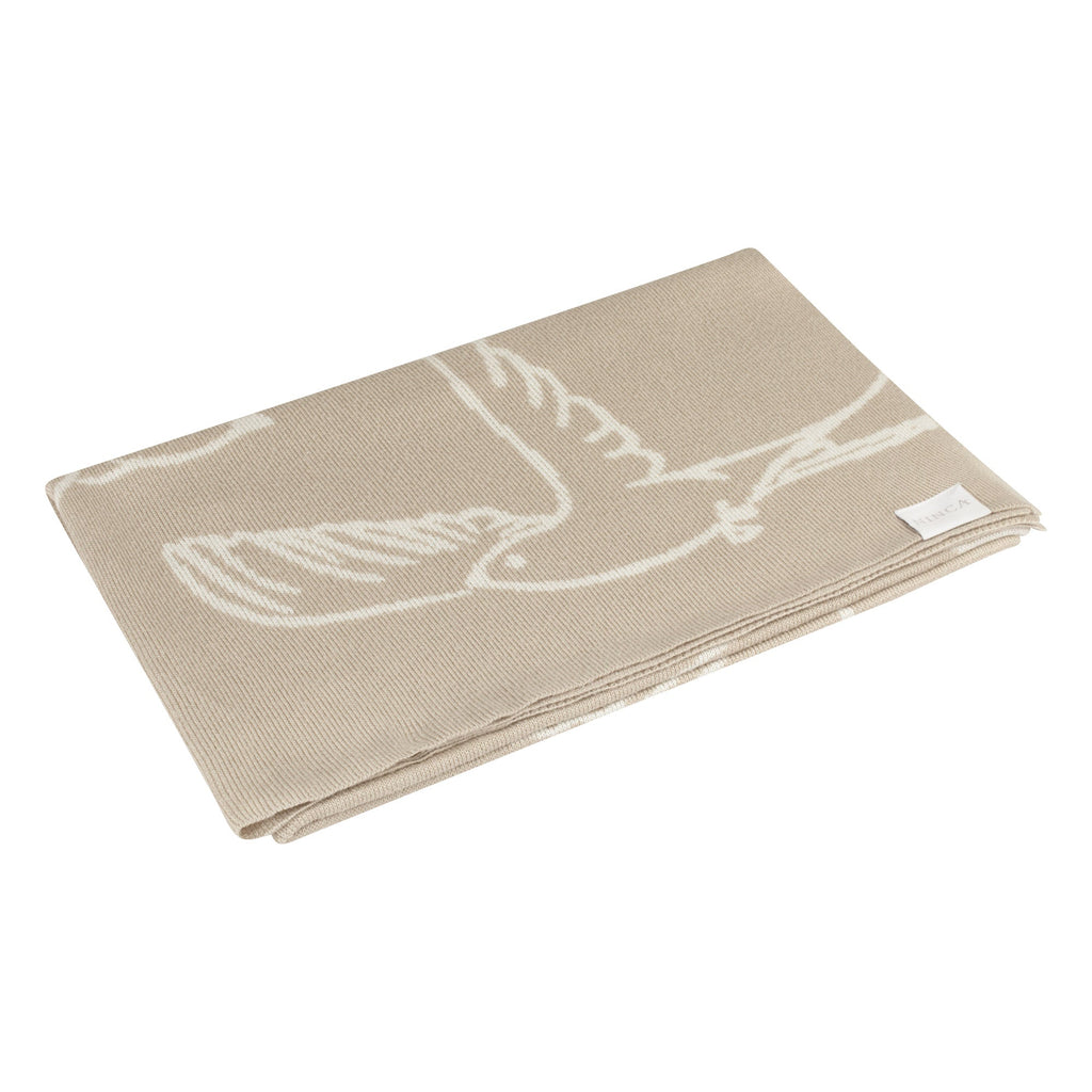 Jacquard Bambudecke "Swallow Flock" - Little Baby Pocket
