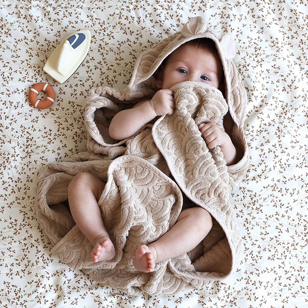 Kapuzenhandtuch mit Öhrchen - Little Baby Pocket