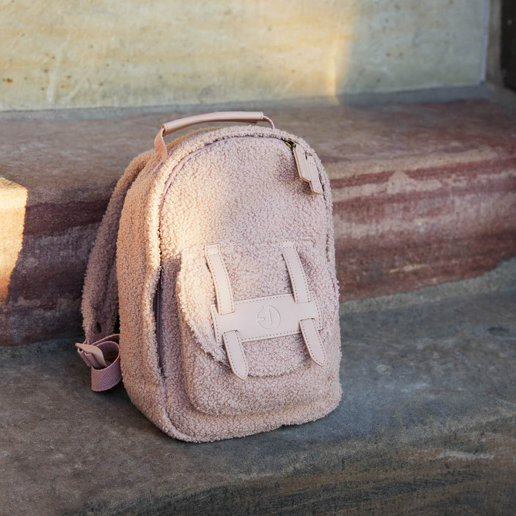 Kinderrucksack Backpack MINI - Pink Bouclé - Little Baby Pocket