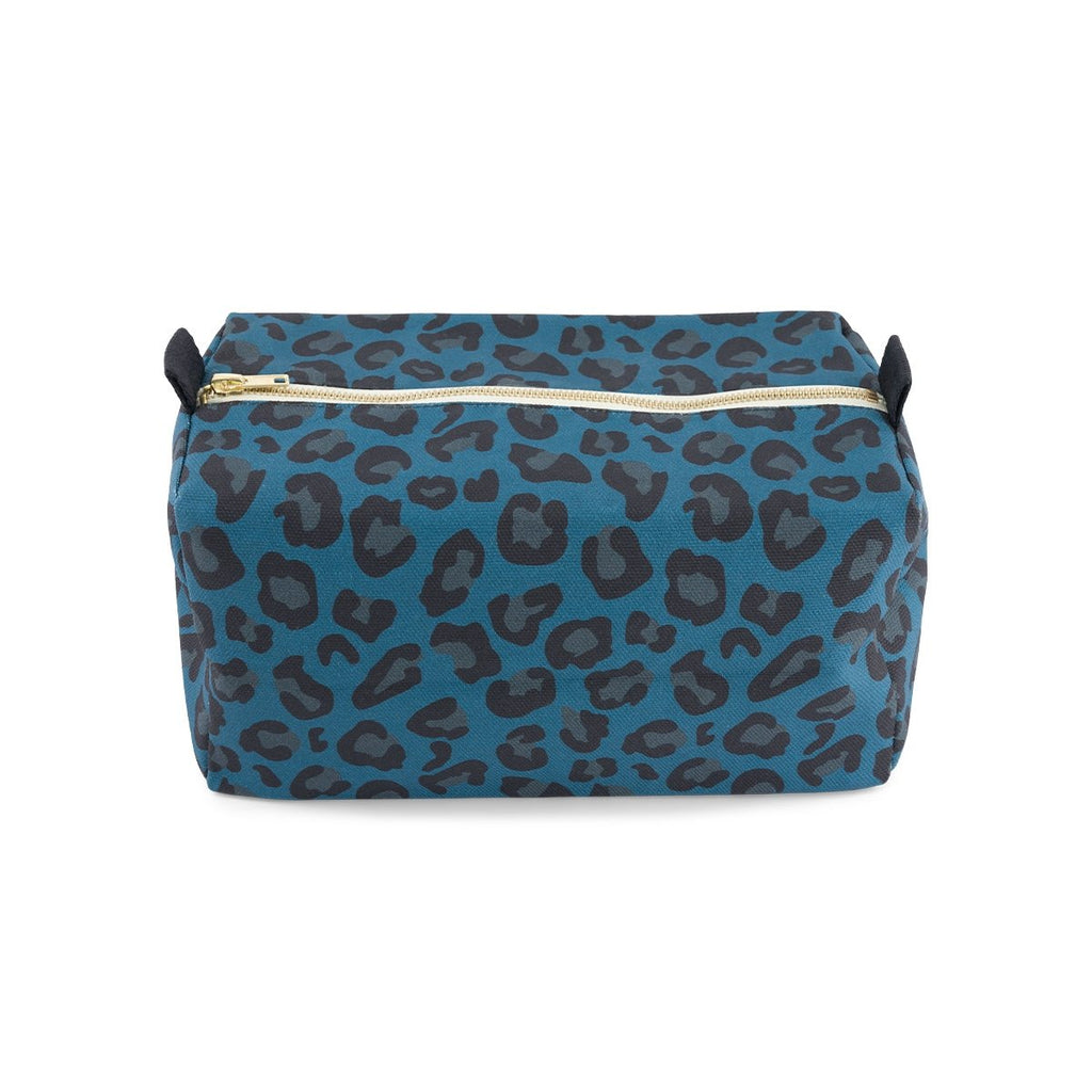 Kosmetiktasche "Leopard Blue" - Little Baby Pocket