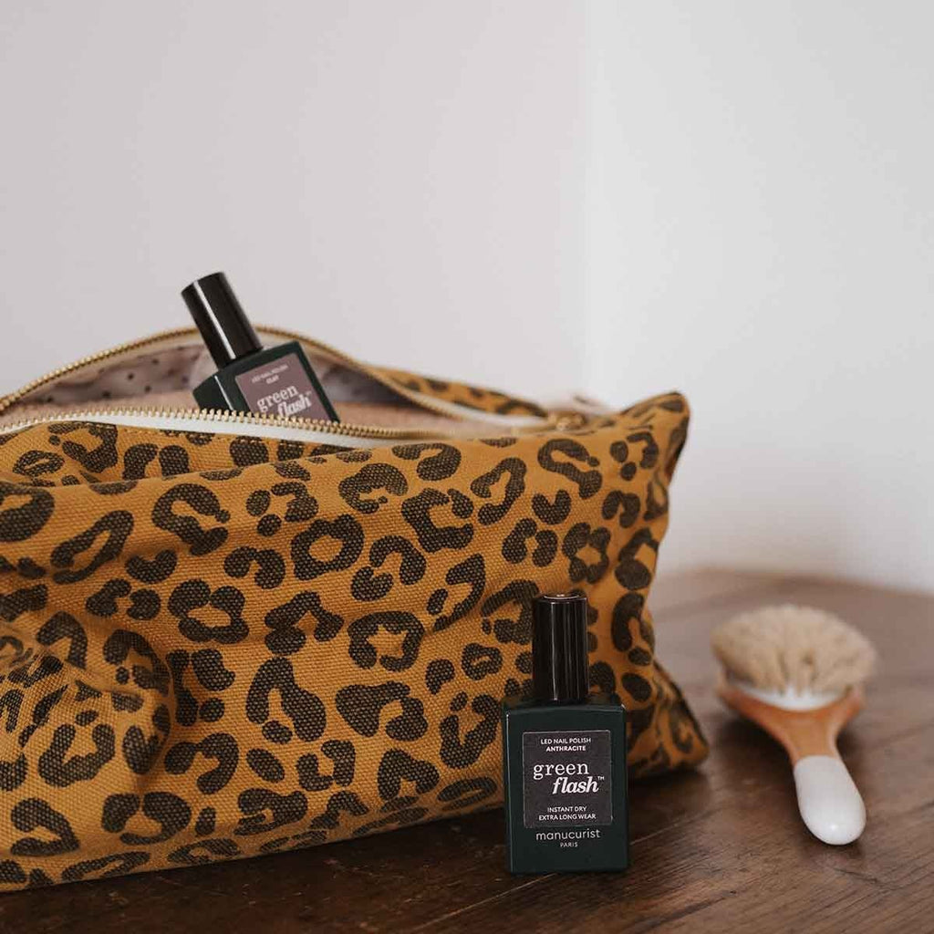 Kosmetiktasche "Leopard Caramel" - Little Baby Pocket