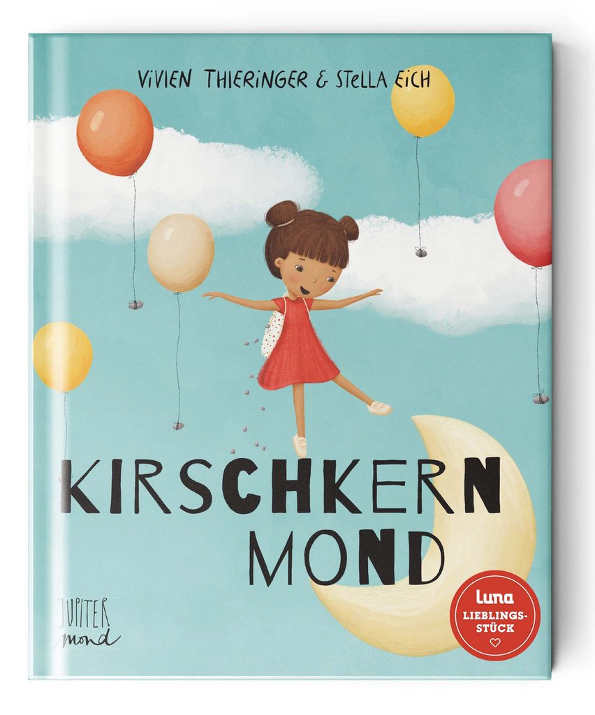Kuscheltier "Kirschkernmond plus Buch" - Little Baby Pocket