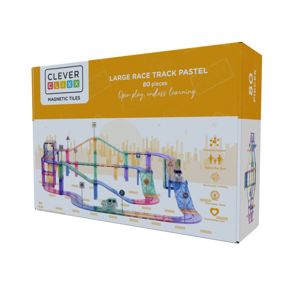 Large Race Track Pastel 80 Teile - Little Baby Pocket