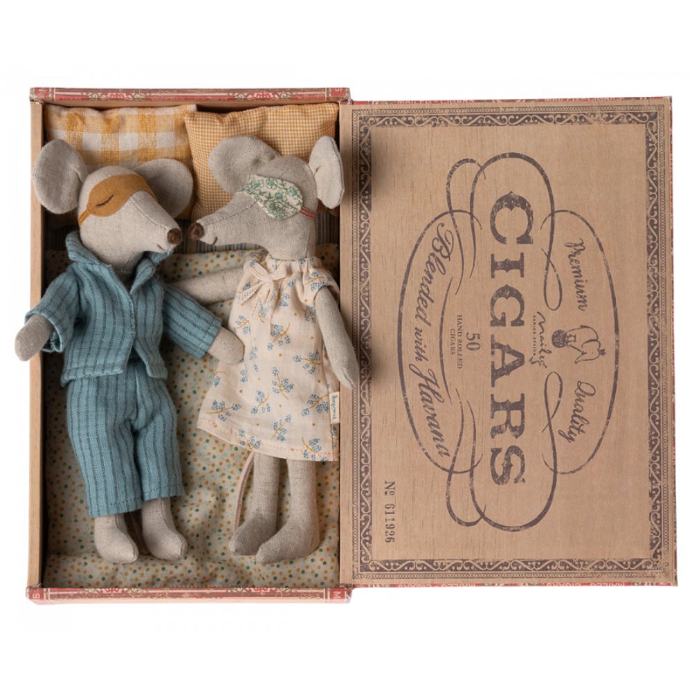 Mama und Papa Mäuse in Box - Little Baby Pocket