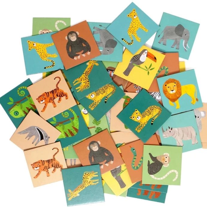 Memory Spiel "Jungle animals" - Little Baby Pocket