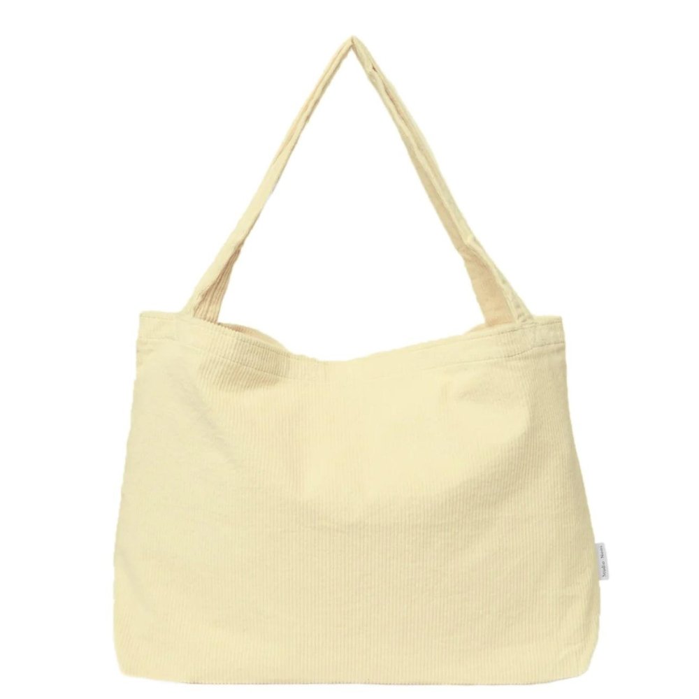 Mom Bag "Rib Pastel Yellow" - Little Baby Pocket