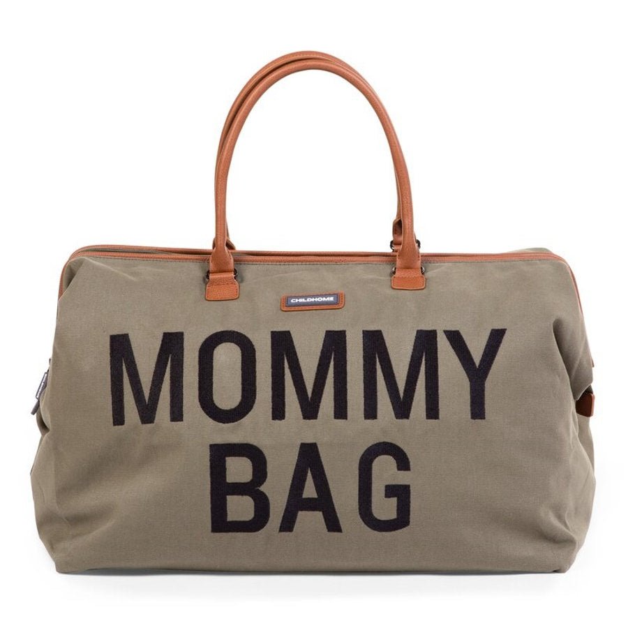 Mommy Bag Wickeltasche "Canvas khaki" - Little Baby Pocket