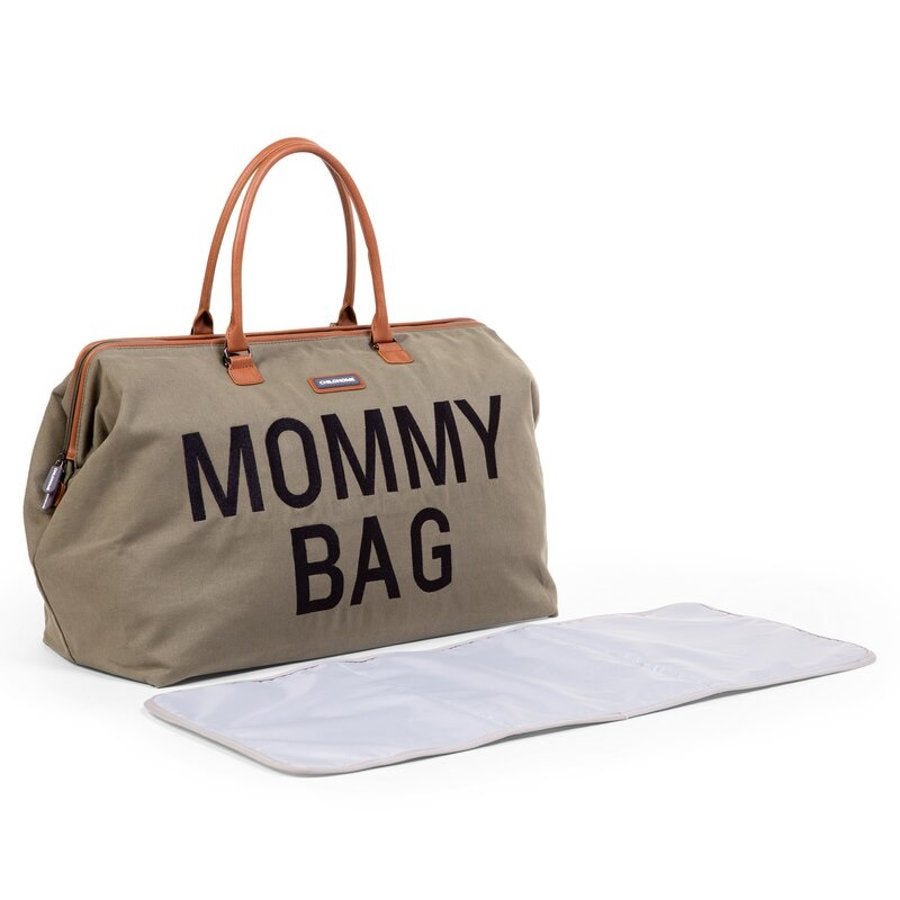 Mommy Bag Wickeltasche "Canvas khaki" - Little Baby Pocket