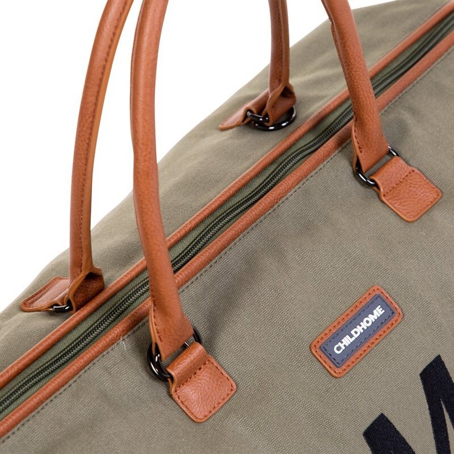 Mommy Bag Wickeltasche "Canvas khaki" - Little Baby Pocket