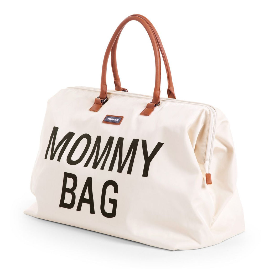 Mommy Bag Wickeltasche "Cremefarben schwarz" - Little Baby Pocket