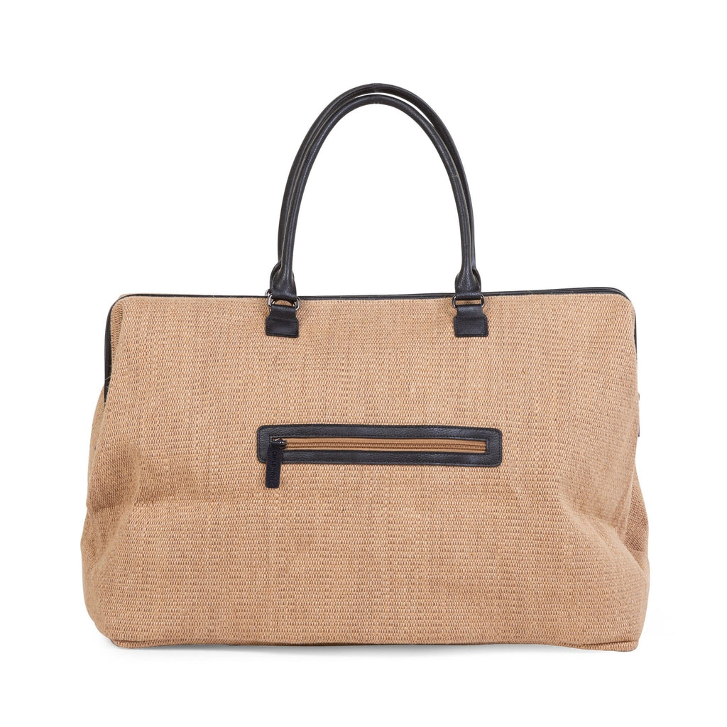 Mommy Bag Wickeltasche "Raffia Look" - Little Baby Pocket