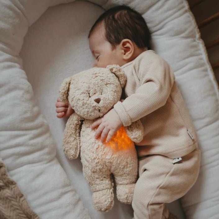 Einschlafhilfe Baby - Entdecke den MOONIE Teddybr Little Baby Pocket Einschlafhilfe Baby - Entdecke den MOONIE Teddybr Little Baby Pocket