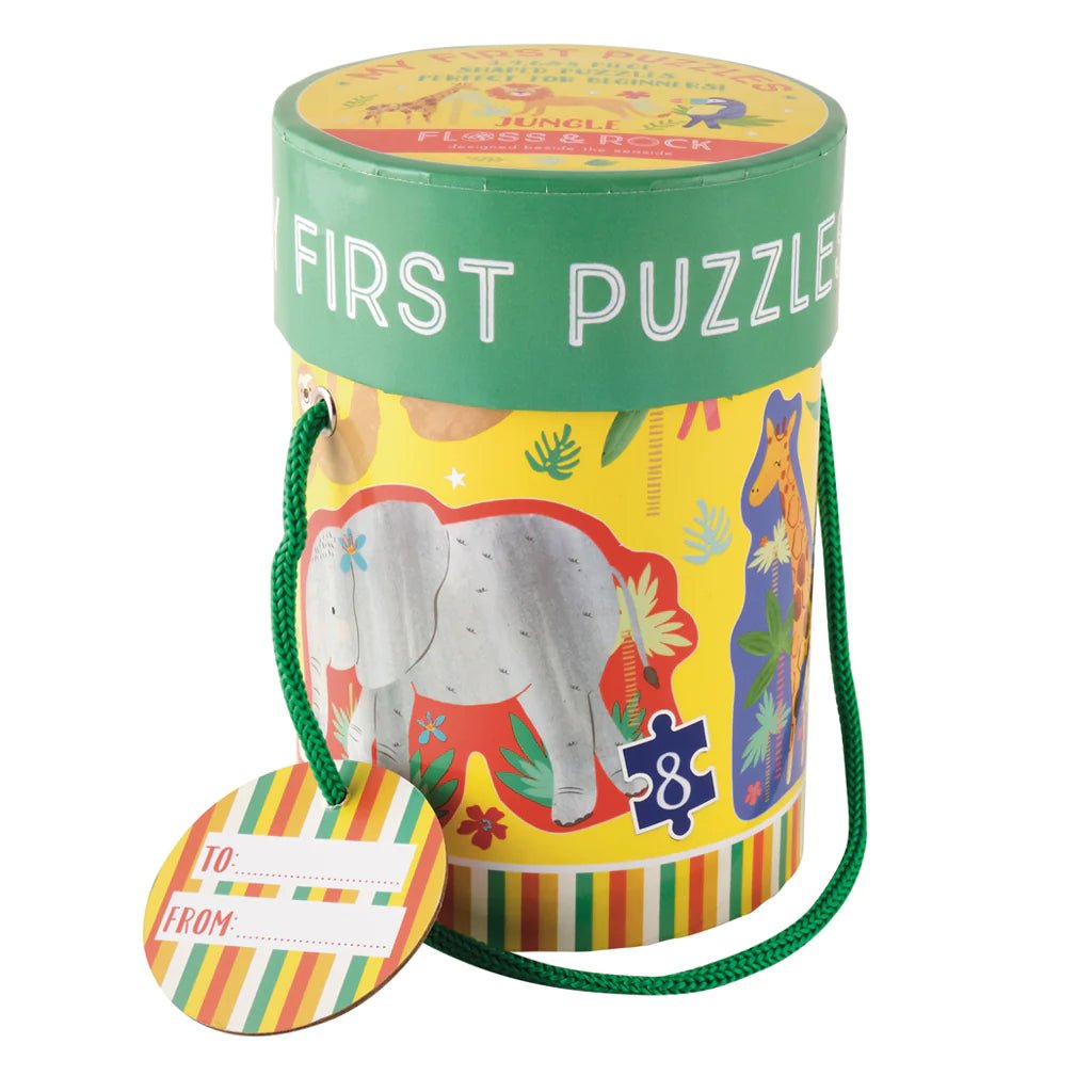 My erstes Puzzle "Jungle" 4 Puzzles Set - Little Baby Pocket