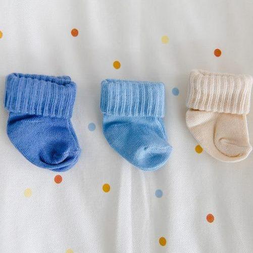 Pack mit 7 Socken Blau - Little Baby Pocket