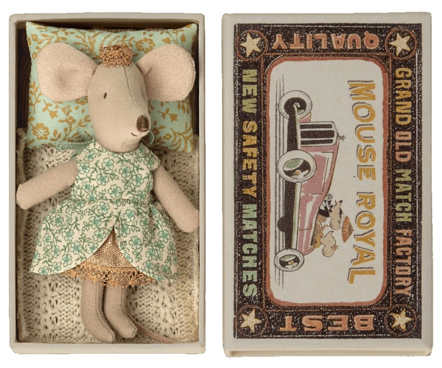 Princess Maus „Princess Mouse in Matchbox“– Little Sister - Little Baby Pocket