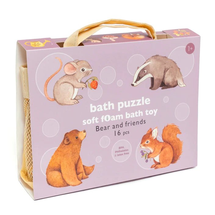 Puzzlespiel - Bear and friends - Little Baby Pocket
