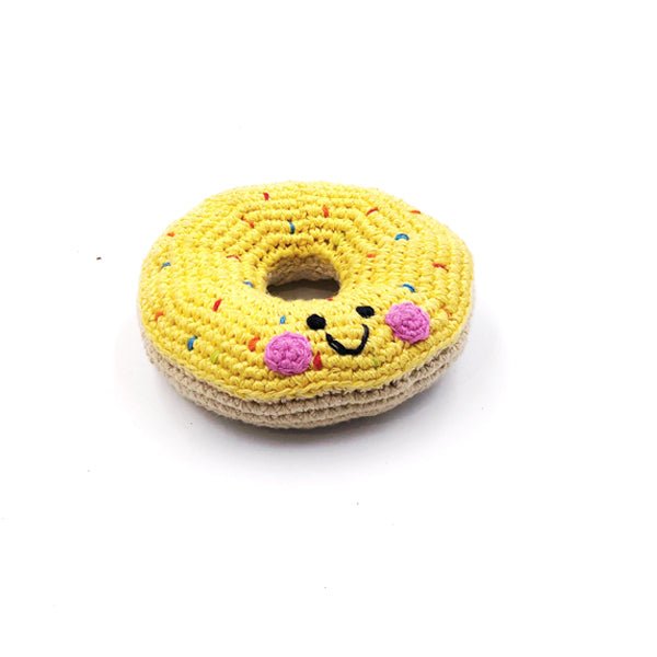 Rassel "Donut Yellow" - Little Baby Pocket