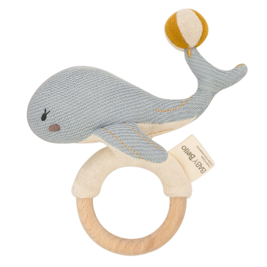 Rassel "Wally the Whale" - Little Baby Pocket