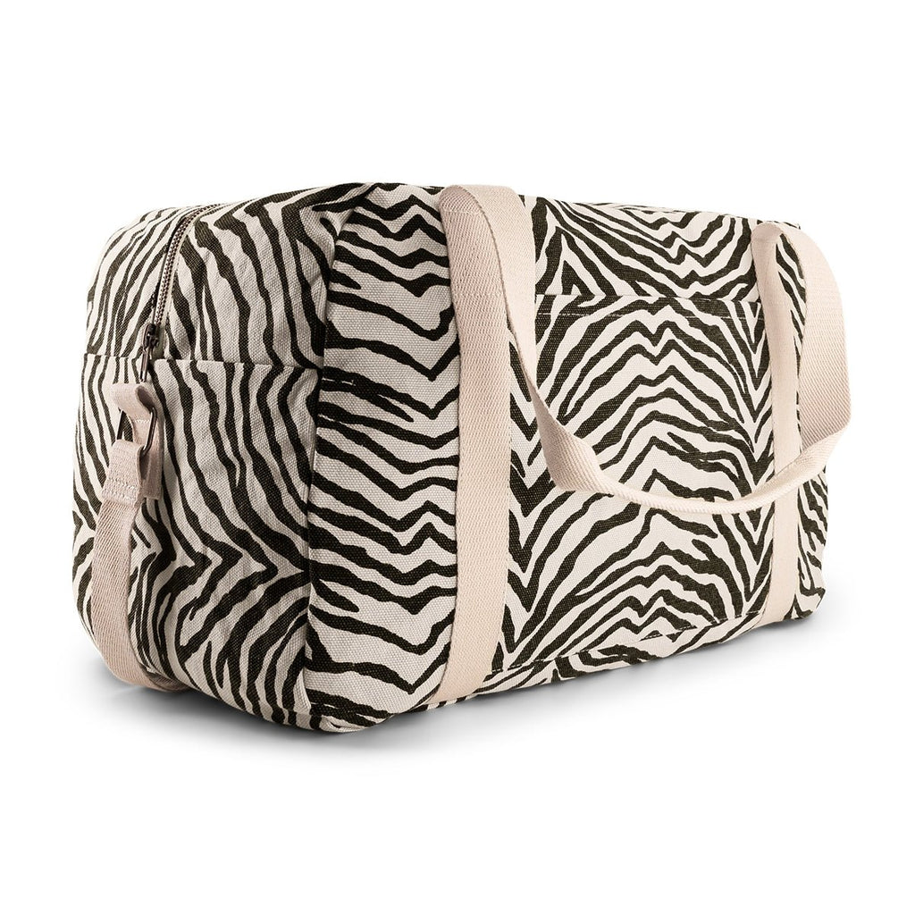 Reisetasche Raphael Zebra Greige/Black - Little Baby Pocket