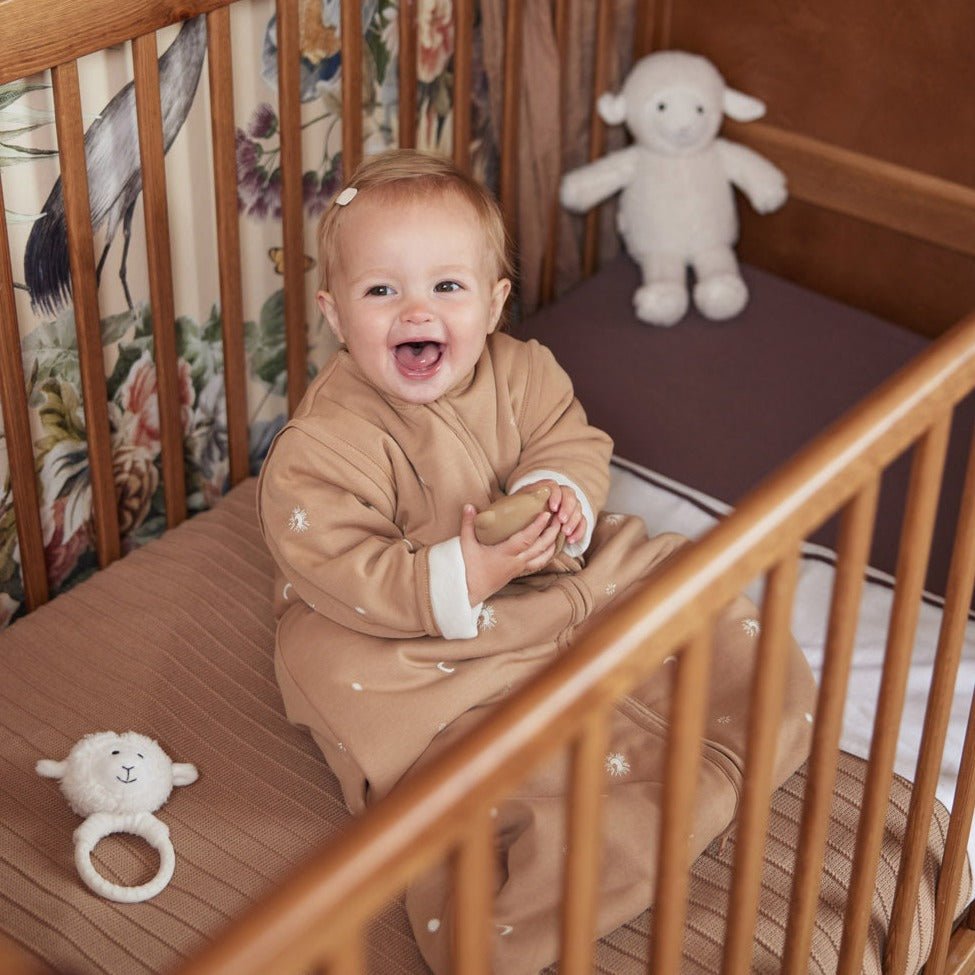Schlafsack mit abnehmbaren Ärmeln Stargaze "Biscuit" - Little Baby Pocket