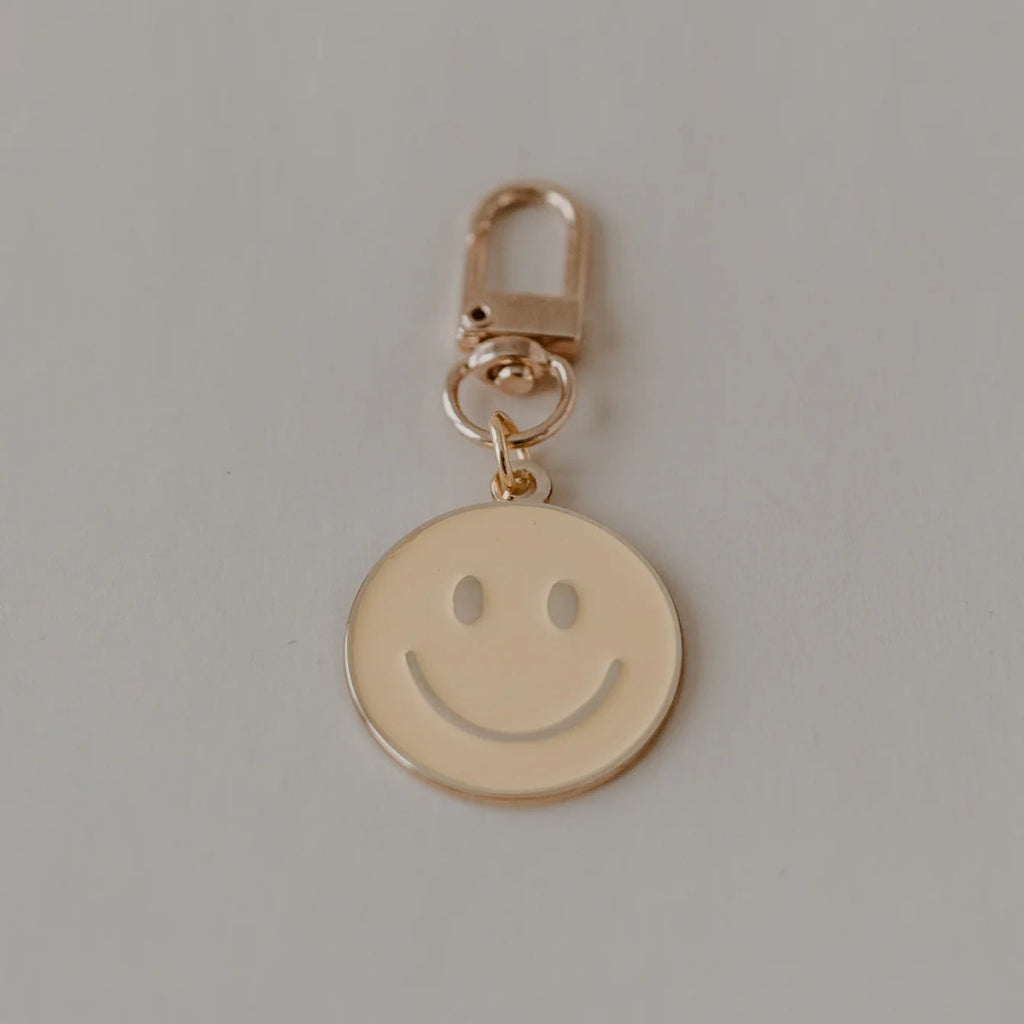 Schlüsselanhänger "Smiley Gelb" - Little Baby Pocket