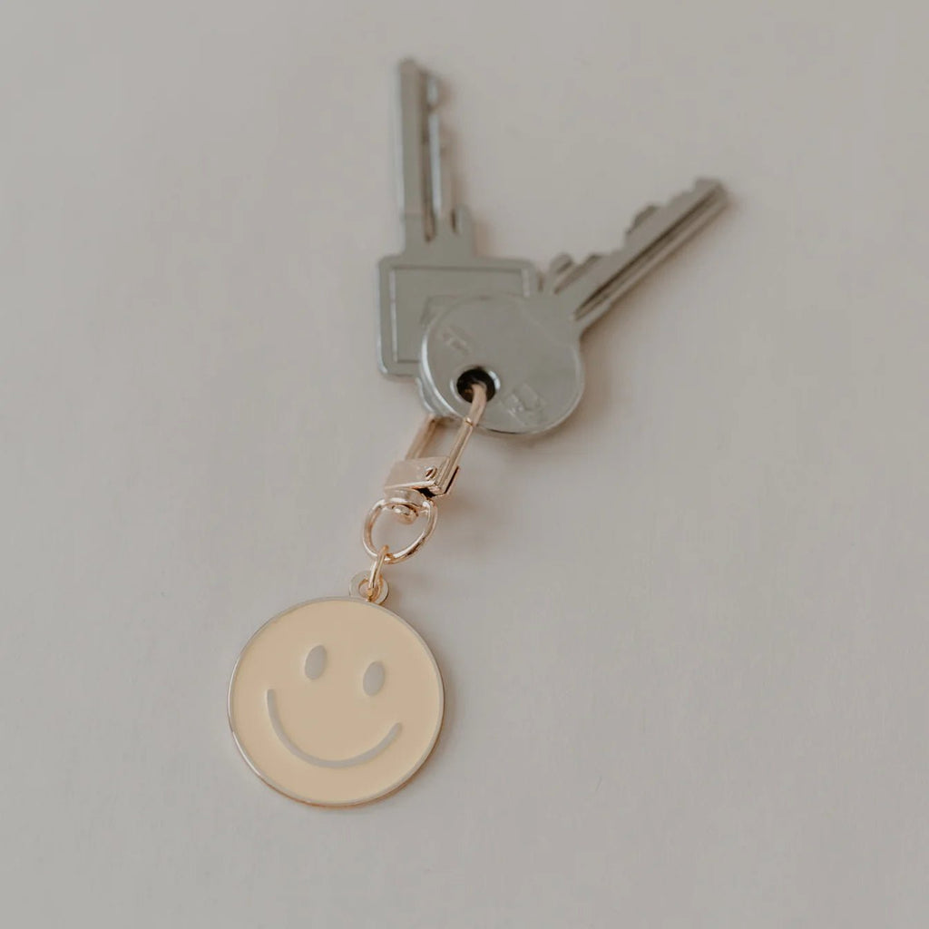 Schlüsselanhänger "Smiley Gelb" - Little Baby Pocket
