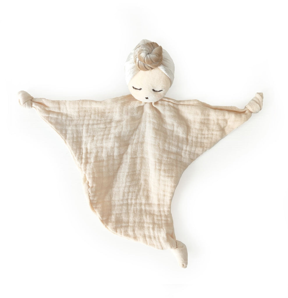 Schmusetuch "Dou Baby Girl Nude" - Little Baby Pocket