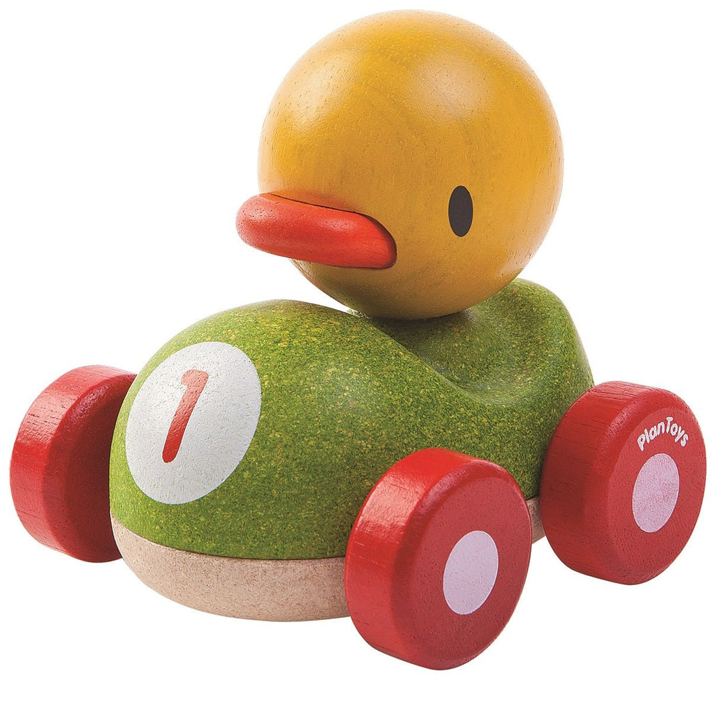 Spielzeugauto Rennfahrerbande „Ente“ - Little Baby Pocket