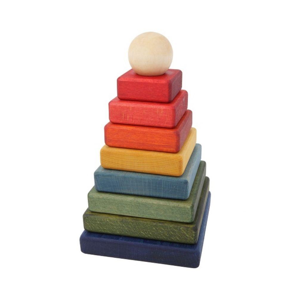 Stapelpyramide "Regenbogenfarben" - Little Baby Pocket