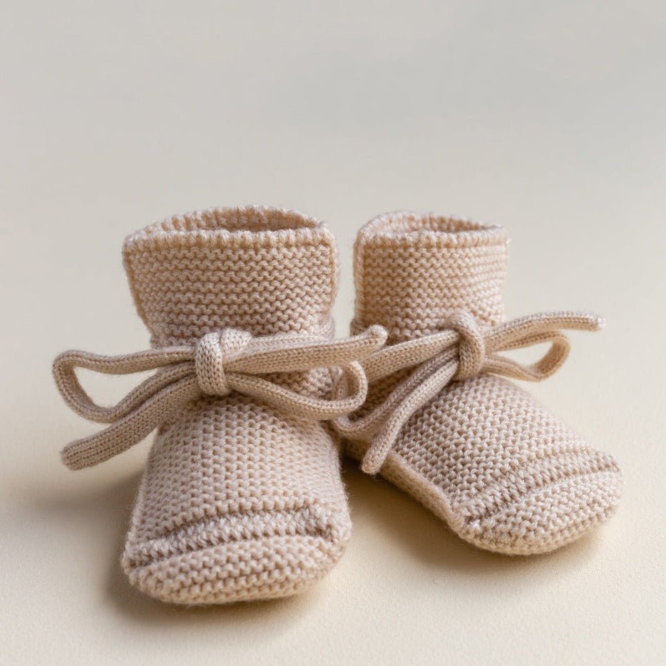 Strick-Babyschuhe - Little Baby Pocket