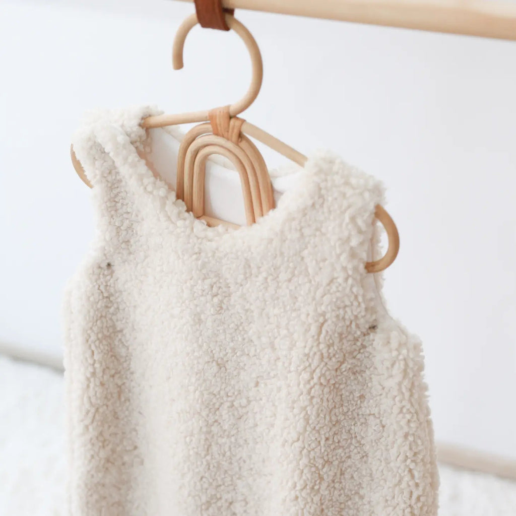 Teddyschlafsack - CREAM - Little Baby Pocket