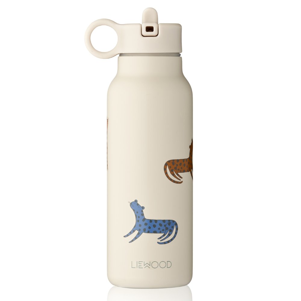 Trinkflasche 350 ml "Falk Leopard multi mix" - Little Baby Pocket